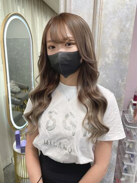 ガルボヘアー 名古屋栄店(garbo hair) #名古屋#栄#プルエクステ#ハイトーン#ロング#ハイライト