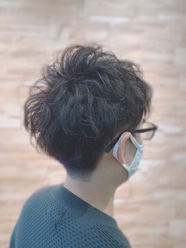 ジパングノアールオム 曳舟店(Zipangu NOIR HOMME) 朝のスタイリング時短パーマ