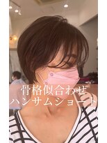 リッシュ 都賀店(Lish) カッコ良く決まる【ハンサムショート】 オシャレカッコいい髪型