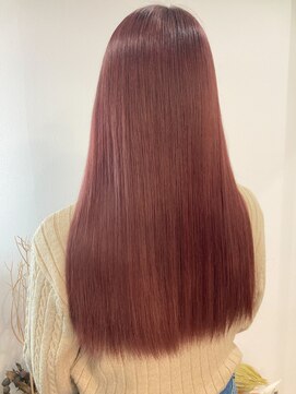 リリ バイ クローバー(lili by CLOVER) pink/ハイトーンカラー/レイヤーロング