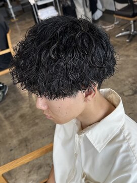 ザ オーダー(THE ORDER) ツイストスパイラルパーマ波巻きスパイラルパーママッシュ刈上げ