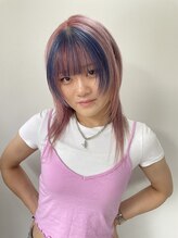 ゼアウィルビーラブデイ(there will be loveday) デザインカラー ピンク ブルー