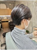 大人かわいい丸みショート20代30代40代　池袋　目白