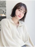 【CAF 照下　イメチェン　似合わせカット　ぱつっとボブ】