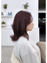 アオ 甲府本店(AO) 《AO hair》ラベンダーピンク×韓国風カット