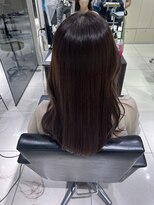 【艶髪縮毛矯正】地毛風ナチュラル縮毛矯正　プラチナ縮毛矯正