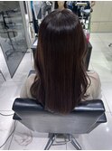 【艶髪縮毛矯正】地毛風ナチュラル縮毛矯正 プラチナ縮毛矯正