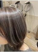 コントラストハイライト×シアーカラー