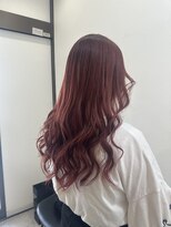 ラビス クローバー(Lovis clover)&nbsp;『ゆうあ』ピンクブラウン♪♪魅力倍増カール/セミディ