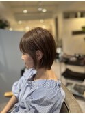 白髪ぼかしハイライト×白髪染め【大阪天満橋】
