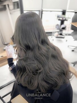 アンバランスオオサカ(UNBALANCE OSAKA) ★ブリーチなし/グレージュ/オリーブグレージュ/【JUNYA】