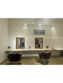 ヘアケアにこだわる2席のみのプライベート空間。髪のお悩みも相談しやすい◎マンツーマン施術のサロン☆