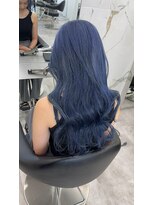 エトワール(ETOILE)&nbsp;くすみブルー/ブリーチ/神戸/三ノ宮美容室