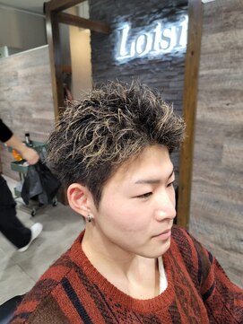 ロワジール 松戸店(Loisirs) スパイキーショート×メッシュカラー
