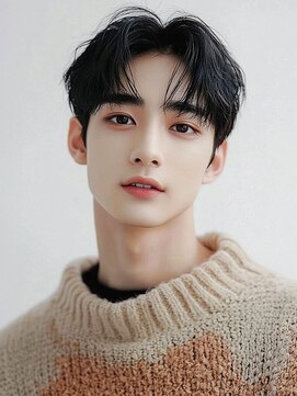 フレイムス ヘアアンドリラックス 大宮東口店(Frames) ナチュラルセンターパート