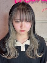 ロンドヴァリー 渋谷店(Lond vallee)&nbsp;前髪インナーカラーグレージュ！