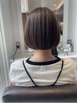 リコ ヘアアンドリラクゼーション(LICO HAIR&RELAXATION) 【LICO稲沢】ボブ　ナチュラルハイライト
