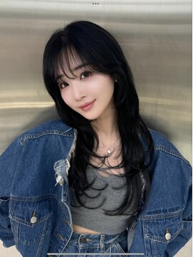 レディアル 渋谷(REDEAL) 韓国ヘア/ブリーチ/暖色カラー/ワンホン【レイヤー/渋谷】