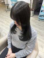 ジュエ ヘアー デザイン(Jue hair design)&nbsp;透明感カラーと相性抜群ロングレイヤー