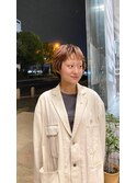 オン眉ショート