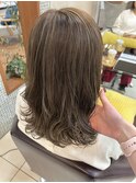 【細めハイライトベージュ】stylistすずか