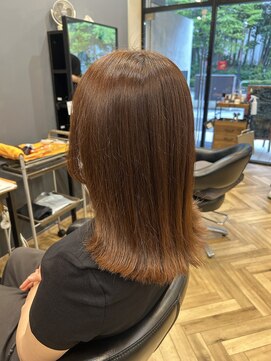 アルター(aL ter) くびれヘア/アプリコットオレンジ/鎌取/市川いづみ