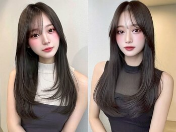レビジュヘアー(LEVIJU HAIR)の写真/【HPB AWARD 2025 BEST SALON SILVER Prize受賞】癖を解消し艶溢れ自然ストレート［京都駅/五条駅/七条駅］