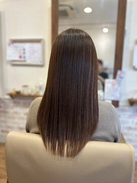 アンク リーフ(ankh leaf) 酸熱ストレート/元住吉/武蔵小杉/髪質改善/学割