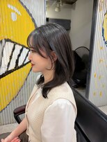 ペアル(PEAAL)&nbsp;小顔カット/フェイスレイヤー/ブラックカラー/ハッシュカット