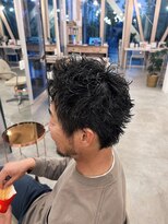 アンドシー(and c)&nbsp;スパイキーショートパーマ yume