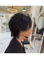 ラ ポルト ドゥ サワ(La Porte de SAWA)&nbsp;長野市美容室/エモウルフ緩めシャドウパーマ