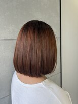 ジョワイユヘアーデザイン(Joyeux)&nbsp;joyeuxオレンジブラウン【盛本彩乃】