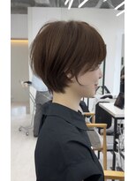 ビューナゴヤ 名駅(VIEW NAGOYA)&nbsp;ショート/オリーブカラー/髪質改善/白髪ぼかし/小顔