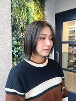 リサプラン(RISA plan)&nbsp;切りっぱなし/ボブ/ボブヘア/顔まわりカット/西新/百道浜