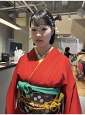 成人式ヘアセット