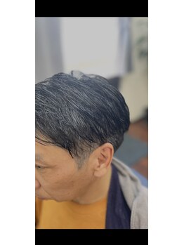 ちょきちょきの写真/理容室の経験豊富な技術で白髪のお悩みをカバー！自然な仕上がり◎