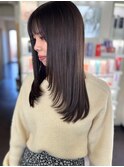 ロングレイヤーサイドレイヤーカット