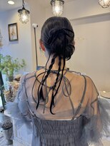マァロ(malo.)&nbsp;カチモリヘア　お呼ばれアレンジ