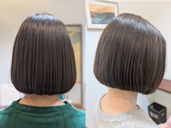 ヘアー アルテ ロロ(Hair arte Roro)の写真/プライベートサロンで理想の髪型へ◎湘南台カット5500円！再現性高めるこだわり技術が人気！