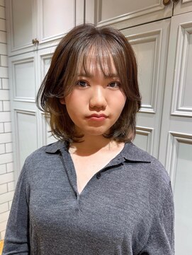 ビーハイブアヴェダ PARCO2店(BEHIVE AVEDA) 顔まわりレイヤー内巻きボブ