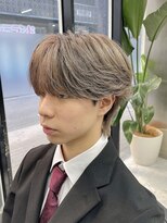 アクション セカンド 心斎橋(ACTION second)&nbsp;シースルーマッシュ　ミルクティーベージュ　ニュアンスパーマ