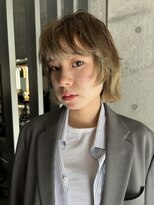 フィルムス 横浜(FILMS+)&nbsp;デジタルパーマ/ミディアムレイヤー/韓国巻き風/顔周りカット
