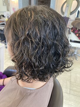 オッジ ヘアー 深谷店(Oggi Hair) パーマスタイル　8月