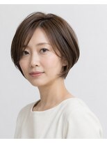くらげ美容院 武蔵小杉 大人ショートボブ
