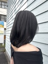 シエル ヘアアンドピース(Ciel hair peace)&nbsp;アッシュグレーレイヤーカット
