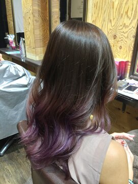 ユートピア(U topia) パープルグラデーションカラー