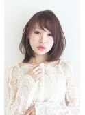 ミディアムボブ
