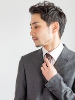 ヘアーサロン ラフリジー(Loufreasy) 好感度◎ワイルドアップバングのビジネスショートレイヤー！