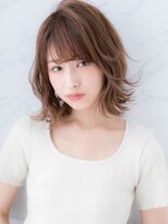 ローレン(LOREN)&nbsp;＊LOREN＊ことりベージュナチュラルレイヤー毛先パーマボブディ