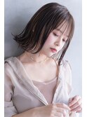 ACE 横浜　大人かわいいダークグレージュ×ウェットスタイリング